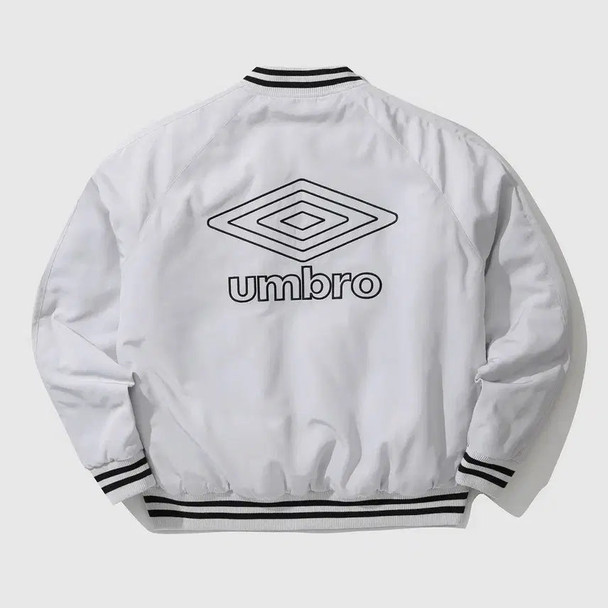 [BUNJANG] Umbro Reversible Padded Jacket Black/White L / 엄브로 리버서블 패딩 블랙/화이트 L