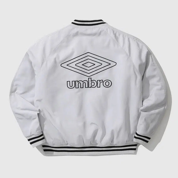 [BUNJANG] Umbro Reversible Padded Jacket Black/White L / 엄브로 리버서블 패딩 블랙/화이트 L
