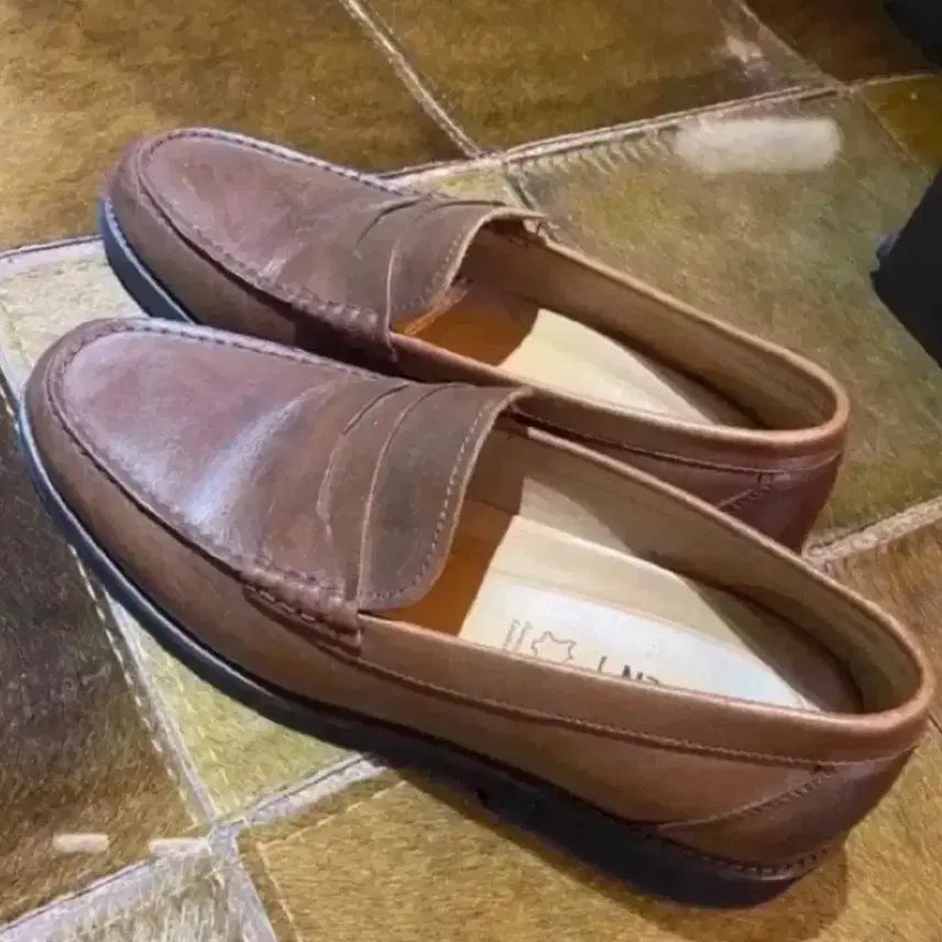 [BUNJANG] Men's Leather Loafers Size 275 / 남성 레더 로퍼 사이즈275