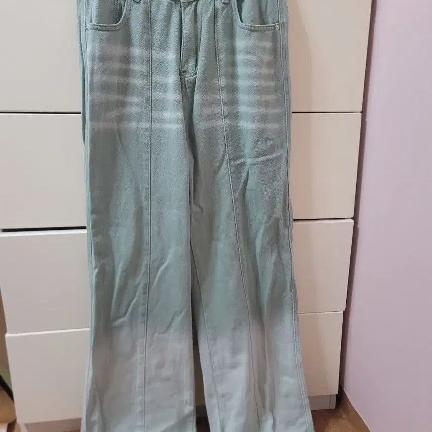 [BUNJANG] Poem Wide Denim Pants L / Poem 와이드 데님 L