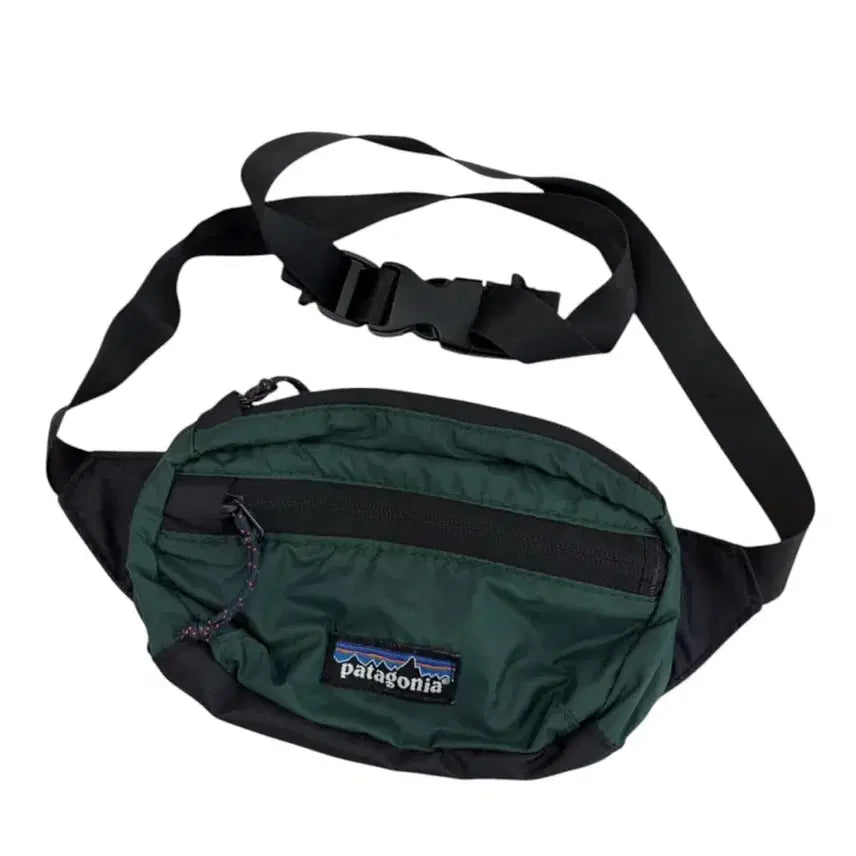 [BUNJANG] Patagonia Lightweight Mini Hip Pack Bag Green / 파타고니아 라이트웨이트 미니 힙팩 힙색 가방 그린