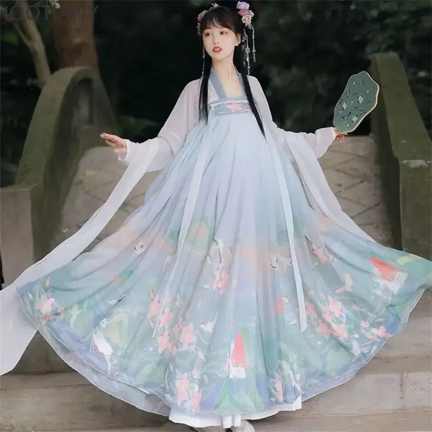 [BUNJANG] Xiannu Hanfu Cosplay Costume / 왕홍 선녀복 선녀옷 한푸 코스프레