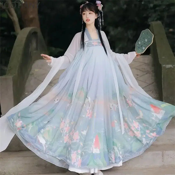 [BUNJANG] Xiannu Hanfu Cosplay Costume / 왕홍 선녀복 선녀옷 한푸 코스프레