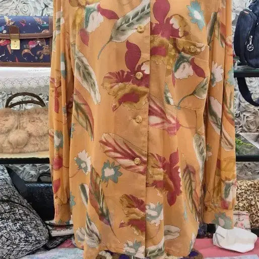 [BUNJANG] GRACE PART Long Blouse Size 77-88 / GRACE PART 롱블라우스 77 88