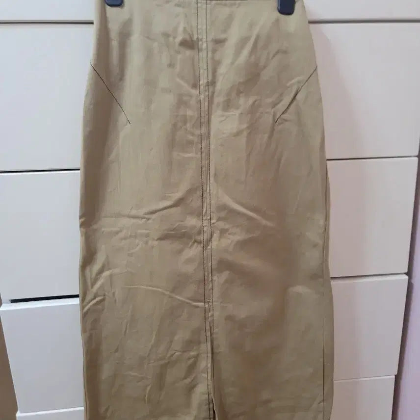 [BUNJANG] 8seconds Beige Long Skirt Free Size / 8세컨즈 베이지 롱 스커트 F 사이즈예요