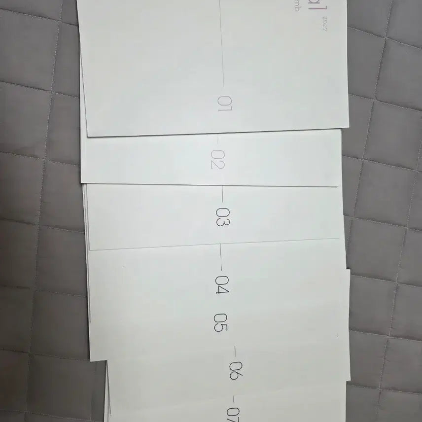 [BUNJANG] 2027 Weekly Comb Volumes 1-8 / Final 2027 Weekly Comb 1~8
