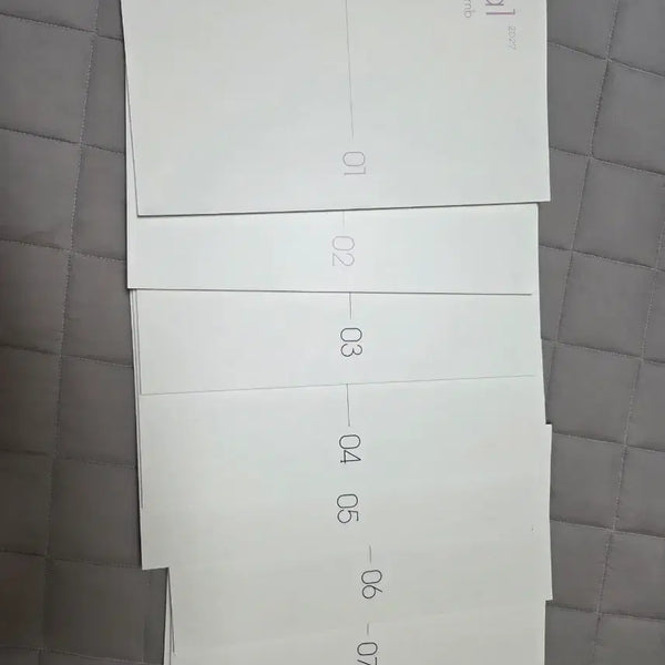 [BUNJANG] 2027 Weekly Comb Volumes 1-8 / Final 2027 Weekly Comb 1~8