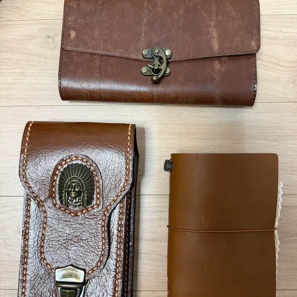 [BUNJANG] Vintage Ddakku Pouch & Storage Bundle Set / 일괄 빈티지다꾸 파우치 보관함