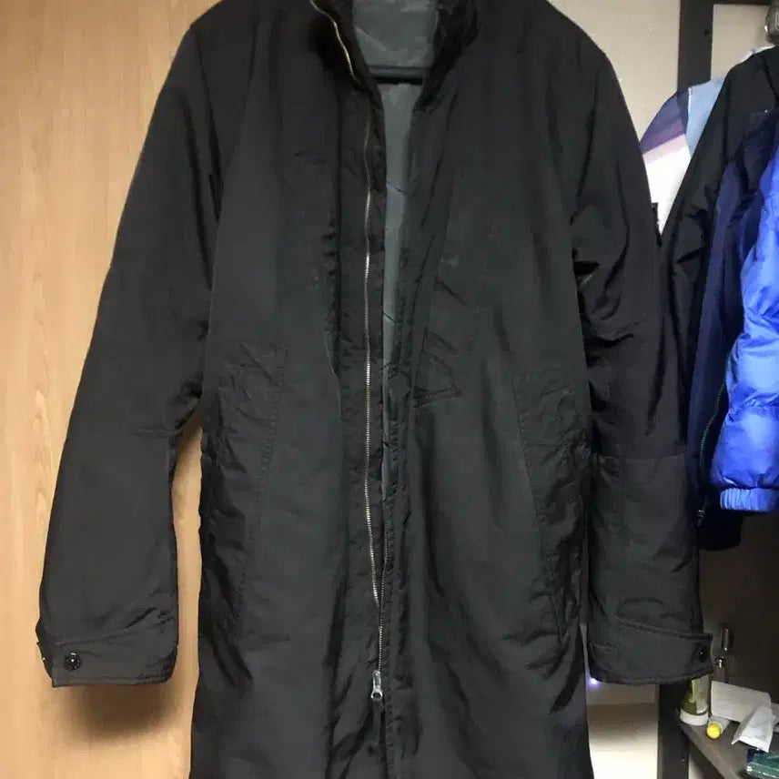 [BUNJANG] Stone Island David TC Field Jacket Black L / 스톤아일랜드 david tc 야상코트 블랙 L