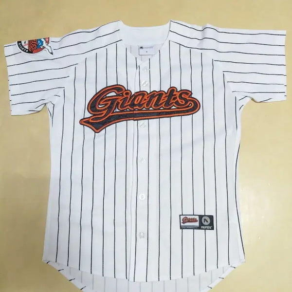 [BUNJANG] Lotte Giants Home Stripe Baseball Jersey Size 85 / 롯데자이언츠 홈 스트라이프 유니폼 85사이즈 팝니다