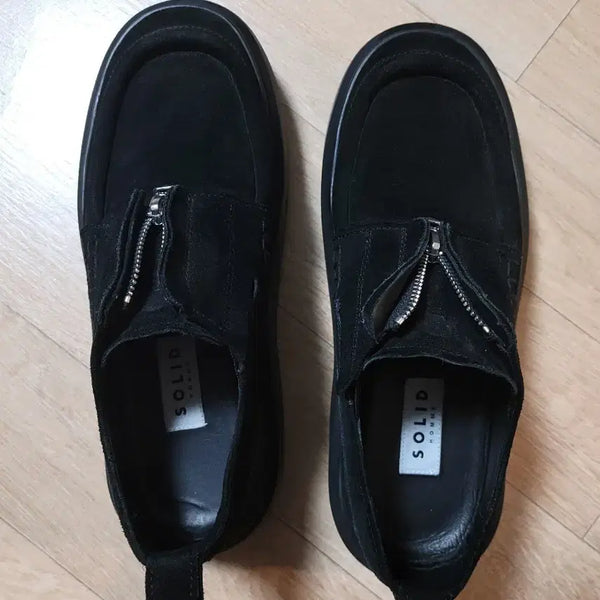 [BUNJANG] Solid Homme 25FW Suede Boat Shoes / 솔리드옴므 25fw 스웨이드 보트슈즈 42