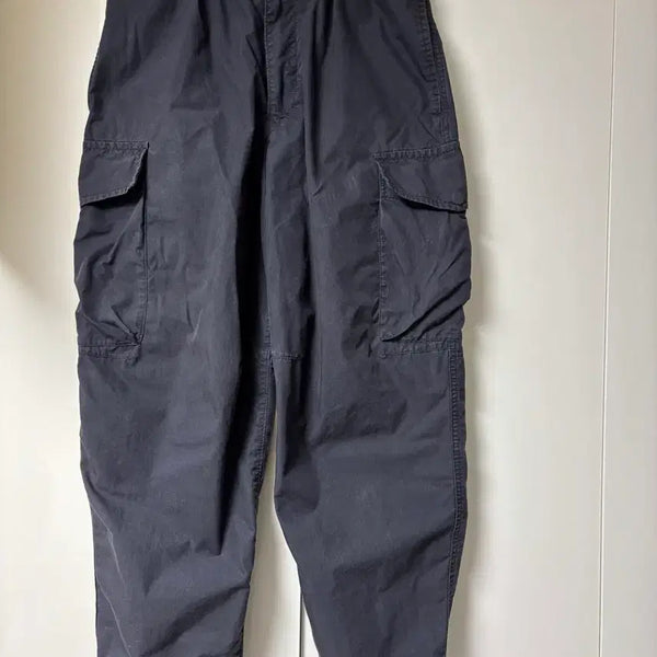 [BUNJANG] Uniqlo U Cargo Pants Black / 유니클로 U 카고팬츠 블랙