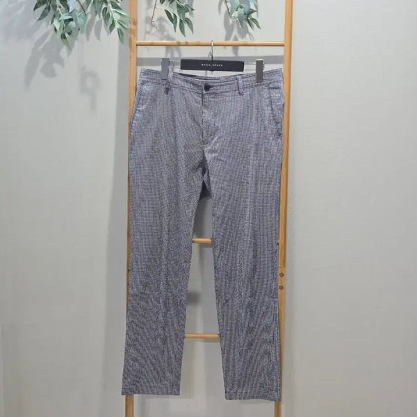 [BUNJANG] Renoma Sport Check Slacks / 레노마 체크 슬랙스