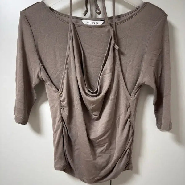 [BUNJANG] L'EAU DUDE Layered T-Shirt / 루에브르 레이어드 티셔츠