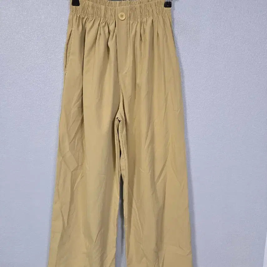 [BUNJANG] Mustard Poly Wider Pants (Size 55) / 머스타드 폴리 와이더팬츠 55