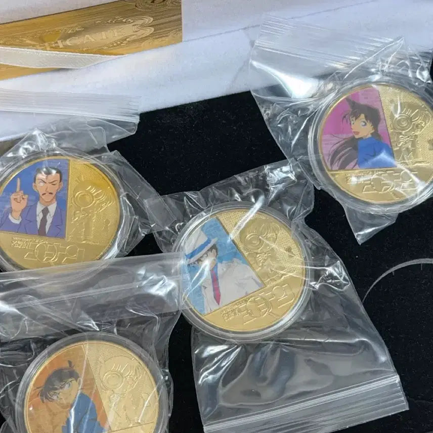 [BUNJANG] Detective Conan Commemorative Coin / 코난 기념코인 일괄판매