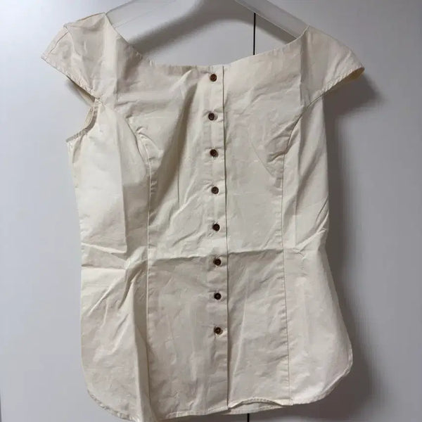 [BUNJANG] Kinder Salmon Blouse / 킨더살몬 블라우스