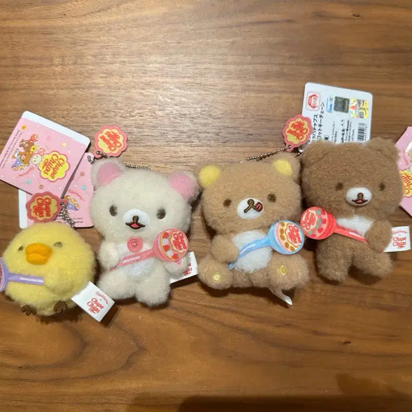 [BUNJANG] Rilakkuma Koguma Kii Original Plush Keyring Set / 코리락 리락쿠마 코구마 키이
