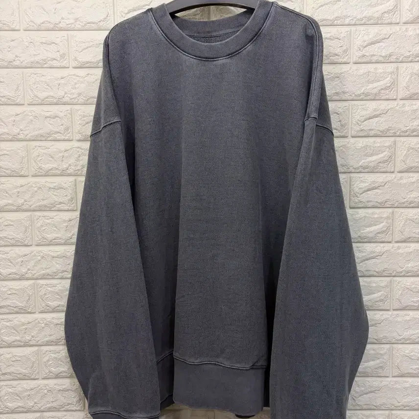 [BUNJANG] Attention로우 Pigment Sweatshirt 2 / 어텐션로우 피그먼트 맨투맨 2