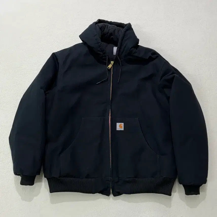 [BUNJANG] Carhartt J140 Duck Active Jacket Black L / 칼하트 J140 덕 액티브 자켓 블랙 L USA