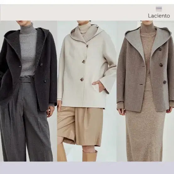 [BUNJANG] Lasciento Cashmere Handmade Coat Beige / 라씨엔토 캐시미어 핸드메이드 코트 77