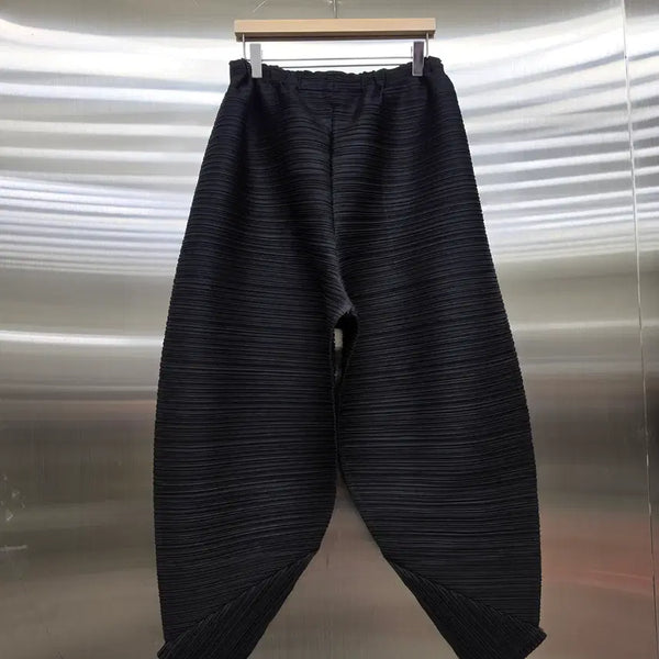 [BUNJANG] Pleats Please Wide Leg Pants / 플리츠플리츠 배기 팬츠