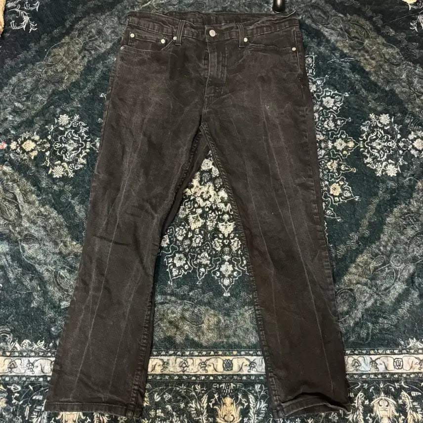[BUNJANG] Levi's 511 Black-Blue Denim Pants / 리바이스 511 흑청 데님 팬츠