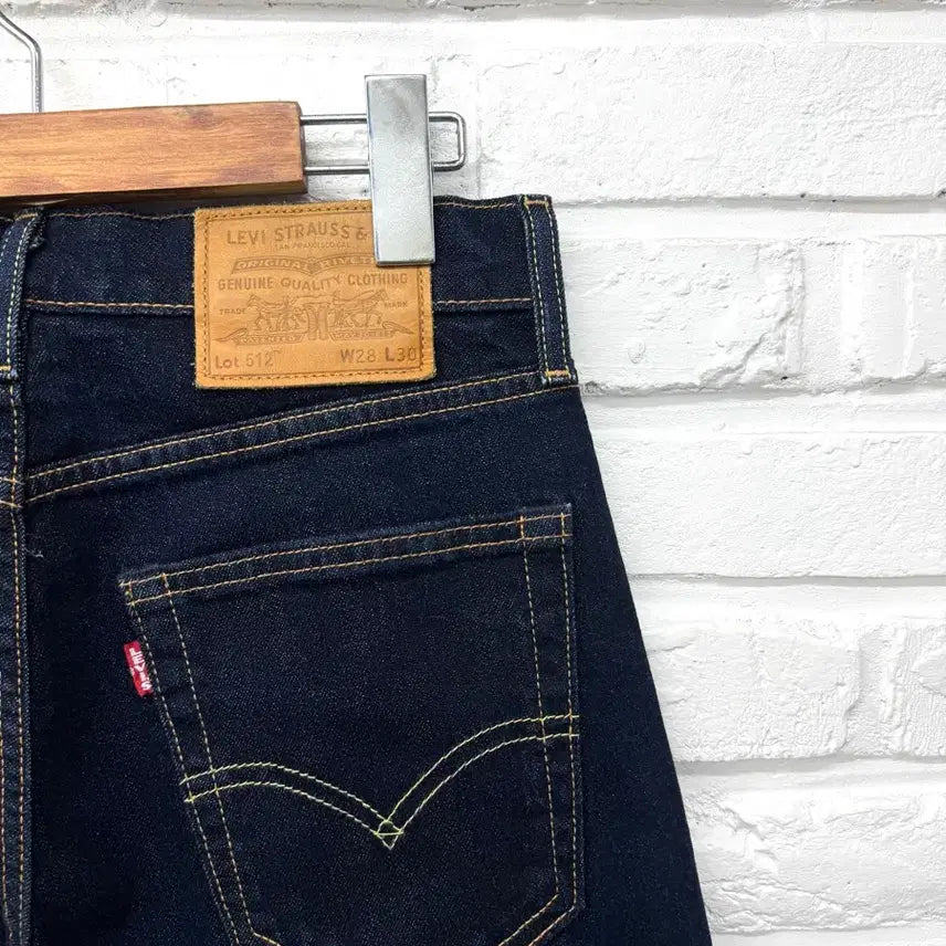 [BUNJANG] Levi's 512 Dark Wash Denim Jeans / 리바이스512 진청 데님팬츠