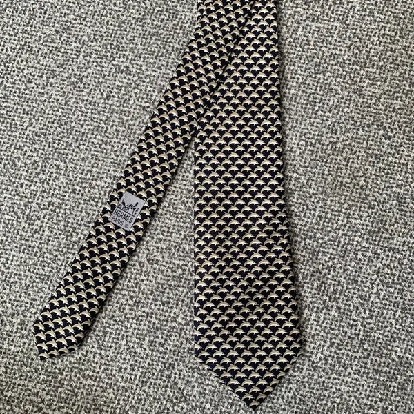 [BUNJANG] Hermès Vintage Silk Necktie / 에르메스 빈티지 정품 넥타이
