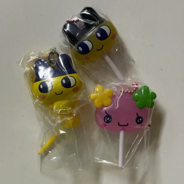 [BUNJANG] Tamagotchi Colorful Multi Charm Gacha Mametchi Candy Keyring / 다마고치 컬러풀 멀티참 가챠 마메치  캔디키링 마메치 플라워치