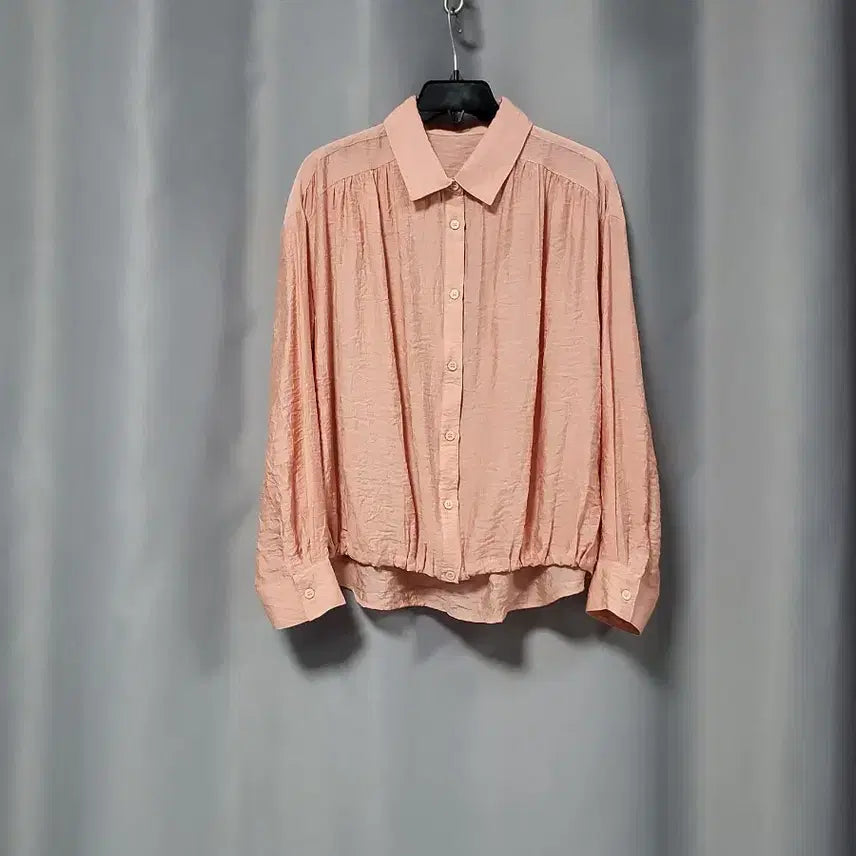 [BUNJANG] Georges Rech Oversized Shirring Shirt / 조르쥬레쉬 오버핏 셔링 셔츠 55~66반