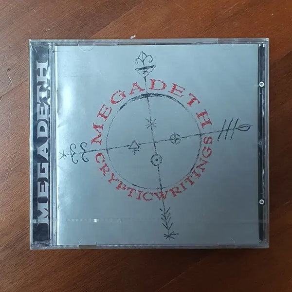 [BUNJANG] Megadeth Cryptic Writings CD (1997) / 미개봉.메가데스cd.1997
