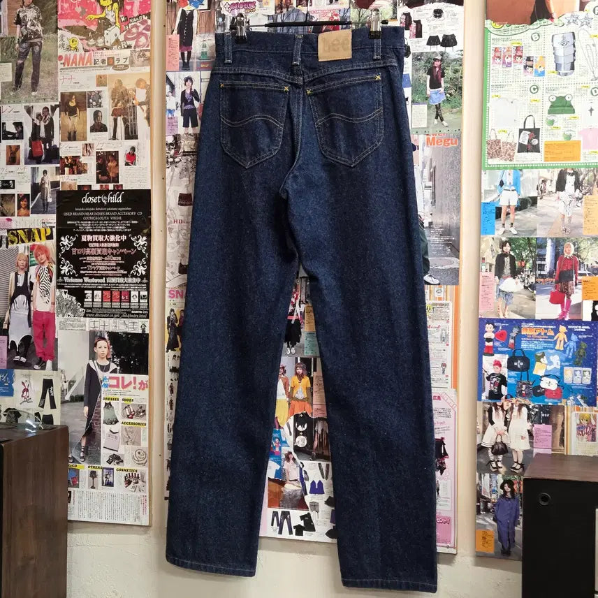 [BUNJANG] Lee Dark Wash Denim Pants / LEE 진청 데님 팬츠