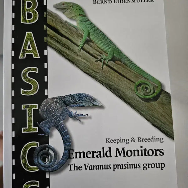 [BUNJANG] Emerald Monitor Lizard Breeding Book / 에메랄드 모니터 사육 브리딩 도서