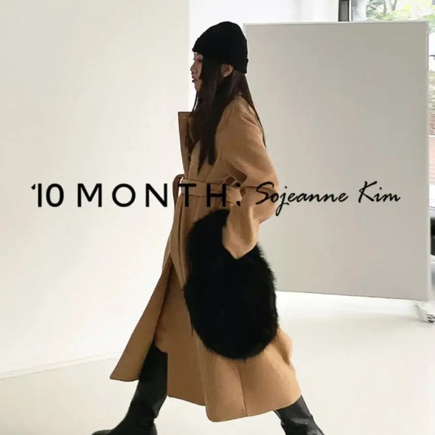 [BUNJANG] 10MONTH x Sojan Collaboration Wool Coat / 텐먼스X소쟌(10MONTH) 콜라보 울코트 55-66