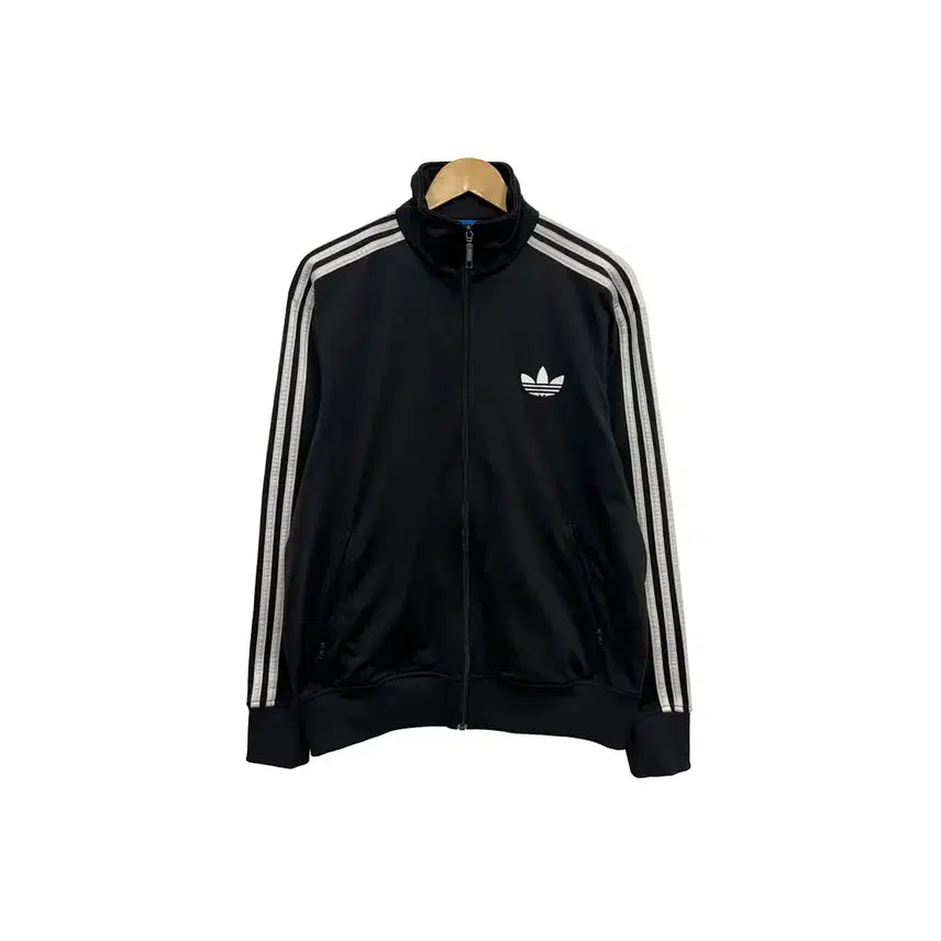 [BUNJANG] Adidas Trefoil Old Firebird Track Jacket Black / [105] 아디다스 트레포일 구형 파이어버드 검정 져지