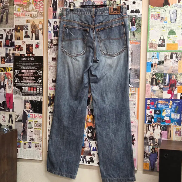 [BUNJANG] Lee Regular Fit Washed Denim Pants / LEE 레귤러핏 워싱 데님팬츠