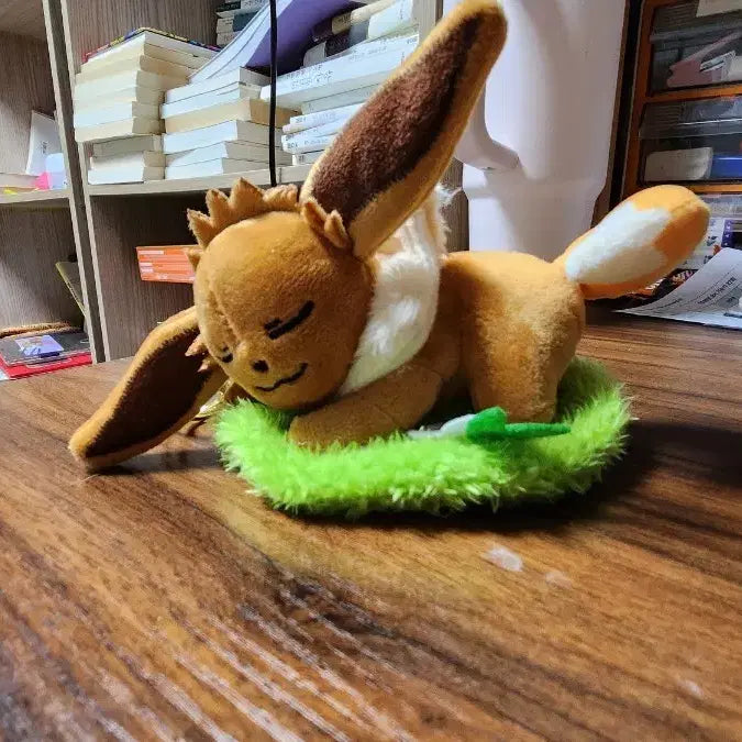 [BUNJANG] Eevee Plush Charm Keychain / 포켓몬 자는 이브이키링입니다.