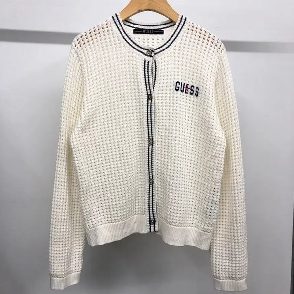[BUNJANG] GUESS Net Cotton Cardigan F / GUESS 게스 네트 코튼 가디건 F