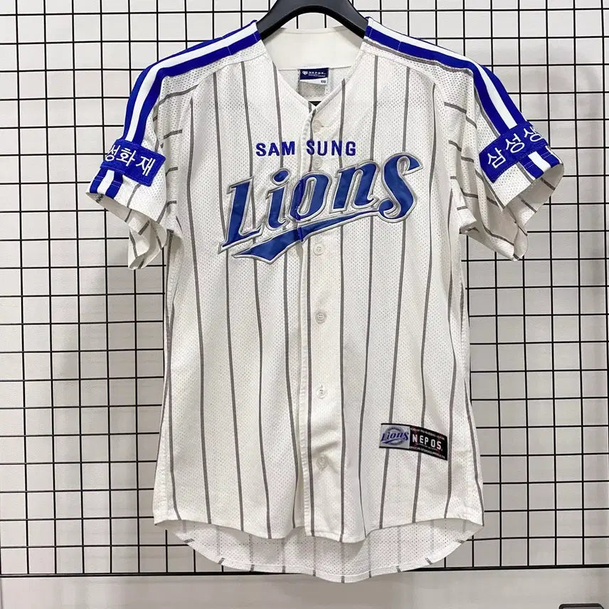 [BUNJANG] Samsung Lions Dynasty Nomaking Baseball Jersey (L) / <100> 삼성 라이온즈 왕조 노마킹 유니폼