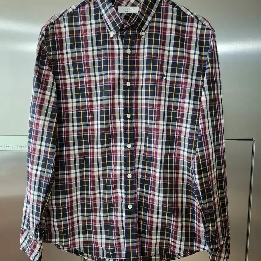 [BUNJANG] Beanpole Check Shirt / 빈폴 체크 남방 셔츠