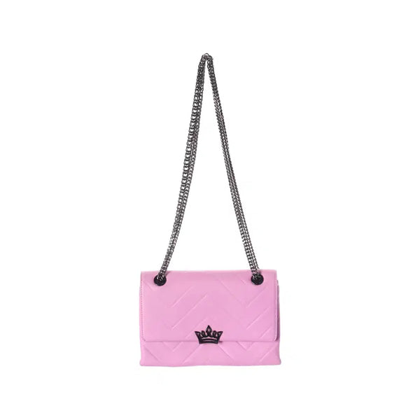 [BUNJANG] J.ESTINA Tiara Logo Chain Shoulder Bag / 제이에스티나 티아라 로고 체인 숄더백
