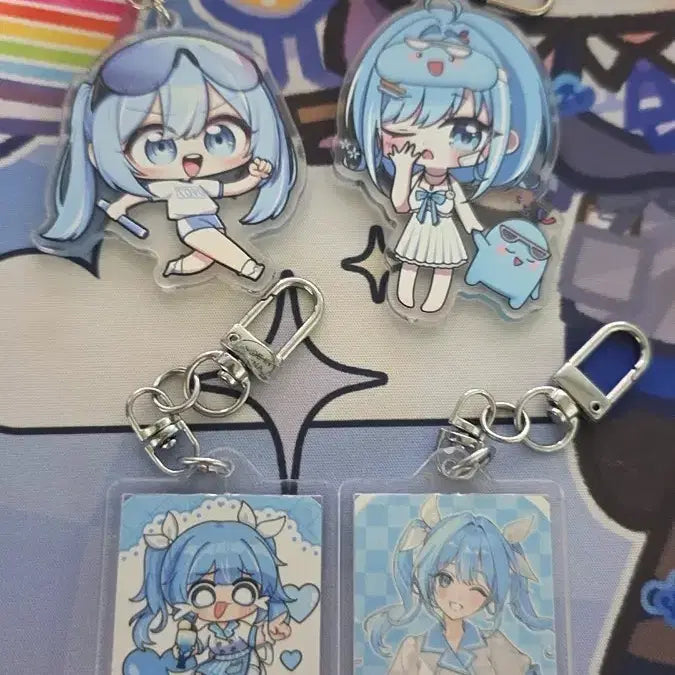 [BUNJANG] Tabi Acrylic Keyring Bundle Set / 타비 아크릴 키링 일괄