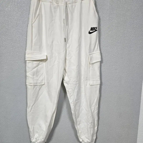 [BUNJANG] Nike Cargo Jogger Pants - White (M) / 나이키 카고 죠거팬츠 M