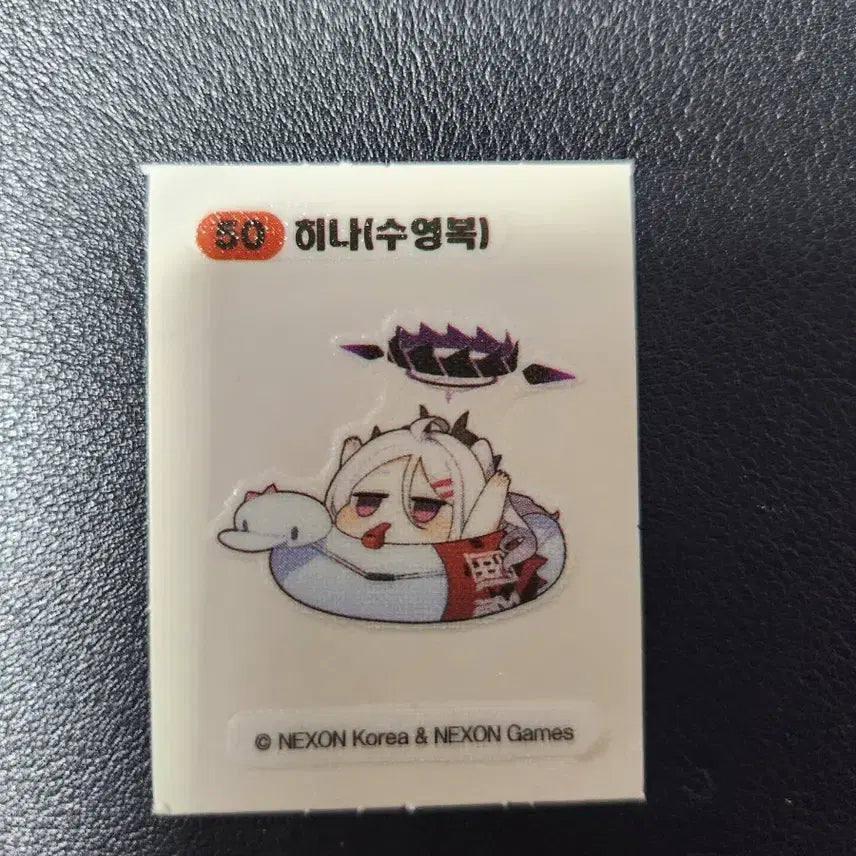 [BUNJANG] Blue Archive Hina Swimsuit Sticker / 블루 아카이브 히나 수영복 띠부씰