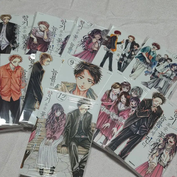 [BUNJANG] Blooming Fragrance Vol. 1-12 Set / 향기로운 꽃은 늠름하게 핀다 1권~12권 팔아요!