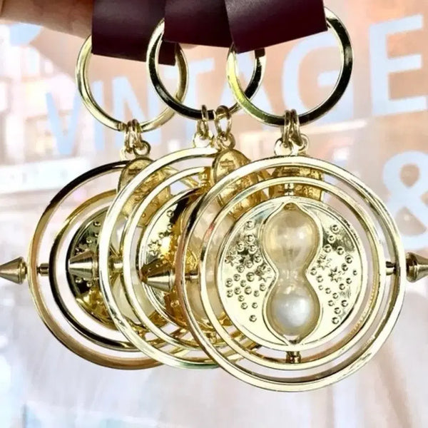 [BUNJANG] Harry Potter Time Turner Hourglass Keychain / 해리포터 타임터너 모래시계 키링