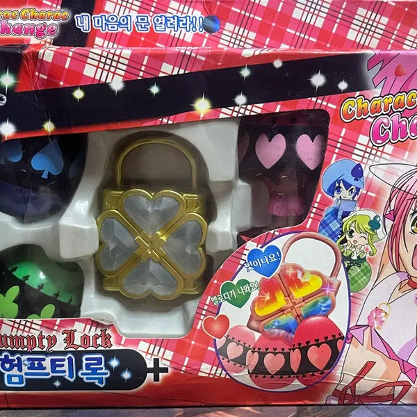 [BUNJANG] Character Check! Humpty Lock & Egg Figure Set (Replica) / 캐릭캐릭체인지 험프티 록 고전완구