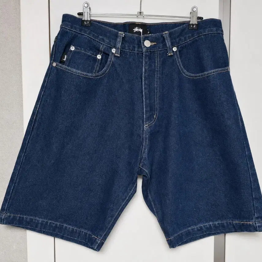 [BUNJANG] Stüssy Indigo Denim Shorts (32) / 스투시 숏데님팬츠 청반바지 32사이즈