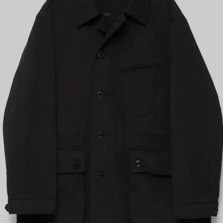 [BUNJANG] HAECHUNGROOM Milk Coat Black Size 3 / 해칭룸 밀코트 블랙 3사이즈